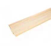 PVC перваз с кабел канал SG56/58 Бял Ясен - Thumbnail 1