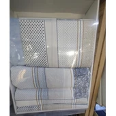 Спален комплект 4 части Модерен контраст COTTON GARDEN - Thumbnail 4