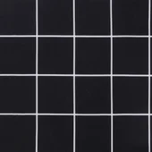 Възглавници за градински пейки 2 бр черно каре 120x50x7 см плат - VL361691 - Thumbnail 8