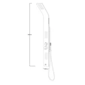 Алуминиев хидромасажен панел "дилан" icsh 3671 - Thumbnail 3