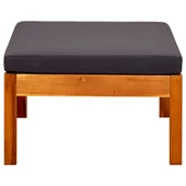 Градинска пейка 180 см със сенник и табуретки, акация масив - Thumbnail 8