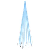 Коледна елха с шип, синя, 1134 LED, 800 см - Thumbnail 2