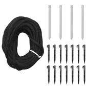 Коледна елха с шип, синя, 1134 LED, 800 см - Thumbnail 8