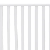 Пейка Бяла Метал 103.5 x 51.5 x 90 см Издръжлива Външна пейка - VL42008116 - Thumbnail 8