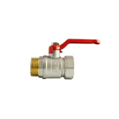 Сферичен кран с дълга ръкохваткa МЖ 1/2" - Thumbnail 1