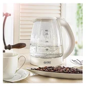 Стъклена електрическа кана 1.7 л 2200 W FA-5404-1-WI FIRST - Thumbnail 3