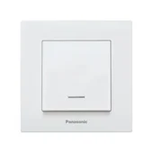 Светещ ключ сх.1 Karre Plus бял PANASONIC - Thumbnail 1