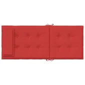 Възглавници за столове с облегалка 2 бр червени Оксфорд плат - VL361892 - Thumbnail 7