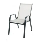 Градински стол с метална конструкция SC-092 сив - Thumbnail 1