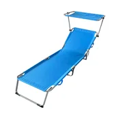 Сгъваем шезлонг със сенник 188x56xH25 см C2013 MUHLER - Thumbnail 3