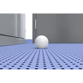 Стопер за врата кафяв TS8BR - FISCHER - Thumbnail 2