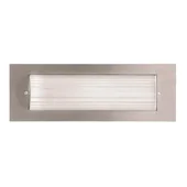 Влагоустойчив аплик Ариа Е27 IP54 инокс ATRA - Thumbnail 1