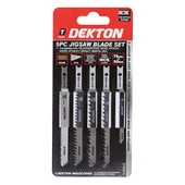 Ножчета за прободен трион 5 бр. DEKTON - Thumbnail 1