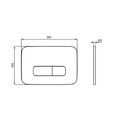 Структура за вграждане с тоалетна чиния и активатор І.Life O HydroTwist  - Thumbnail 11