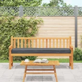 Възглавница за палет за пейка Антрацит 200x40x8 см оксфордска тъкан - VL42001678 - Thumbnail 4