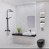 Фаянс 30x90 см Adonis White BIEN - Thumbnail 2