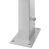 Градински душ от неръждаема стомана 210 см - Thumbnail 11