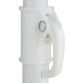 Плажен чадър, син, 300 см хавайски стил - Thumbnail 6