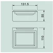 Сапунерка за баня Елинор ICA 5559 INTER CERAMIC - Thumbnail 9