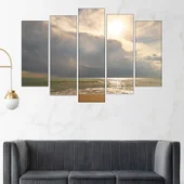 Спокойно море пред буря - картина за стена - Thumbnail 3