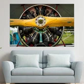 Дървено витло от самолетен двигател - картина пано за стена - Thumbnail 1
