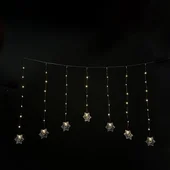 LED светеща завеса снежинки 0.76 W 47 LED LIGHTEX - Thumbnail 2