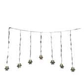 LED светеща завеса снежинки 0.76 W 47 LED LIGHTEX - Thumbnail 1