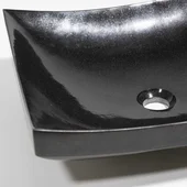 Мивка за баня Washbasin SC Black 40x46x14 см AKROLITHOS - Thumbnail 4