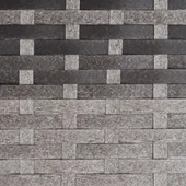 2-местна градинска пейка с възглавница, сива, полиратан - VL364120 - Thumbnail 7