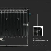 LED прожектор 30 W 6400К черен F-Series V-TAC - Thumbnail 6