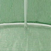 Оранжерия със стоманена рамка зелена 36 м² 18x2x2 м - Thumbnail 8