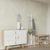 PVC ламперия 25 см 8 мм 2.65 м Askot Grey VILO - Thumbnail 2