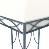 Шатра с LED светещи стрингове, 300x300 см, кремава - Thumbnail 5