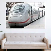 Влак стрела в Кьолн - картина пано за стена - Thumbnail 1