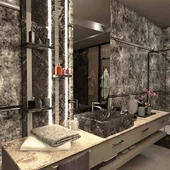 Алуминиева лайстна 2x270 см U Shaped LED Shannel profile LDBR20 TESAY - Thumbnail 2