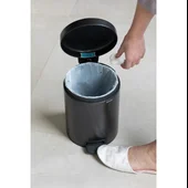 Кошче за баня 5 л NewIcon Confident Grey BRABANTIA - Thumbnail 4