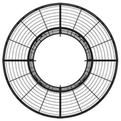 Пейка за около дърво, Ø137 см, черна, стомана - VL318822 - Thumbnail 4
