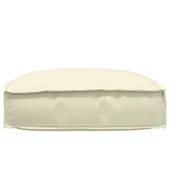 Подложка за палет за седалка Кремаво 50x50x12 см Оксфордска тъкан - Thumbnail 3