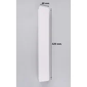 Правоъгълен аплик 2 стенен 15 W бял DREAM LIGHTS - Thumbnail 4