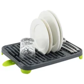 Сушилник за съдове 38x30x4.5 см сив LUIGI FERRERO - Thumbnail 2