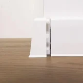 Външен ъгъл за подов перваз INDO-01 бял 2 бр. ARBITON - Thumbnail 2