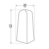 Външен ъгъл за подов перваз INDO-01 бял 2 бр. ARBITON - Thumbnail 4