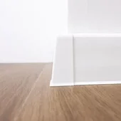 Външен ъгъл за подов перваз INDO-01 бял 2 бр. ARBITON - Thumbnail 3