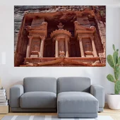 Изглед от древна Петра - картина пано за стена - Thumbnail 1