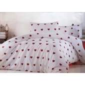 Спален комплект 4 части Сърца COTTON GARDEN - Thumbnail 2