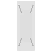 Стойка за дърва, прозрачна, 80x35x100 см, закалено стъкло - Thumbnail 4