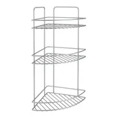 Ъглова етажерка за баня с три нива Reflex METALTEX - Thumbnail 3