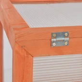 Мини оранжерия - 75x47x109 см - дърво и поликарбонат - Thumbnail 3