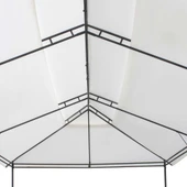 Шатра, 600x298x270 см, бяла, 180 г/м² - Thumbnail 5