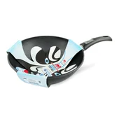 Уок тиган с подвижна дръжка ø30 см Titan II НЕВА МЕТАЛЛ ПОСУДА - Thumbnail 1